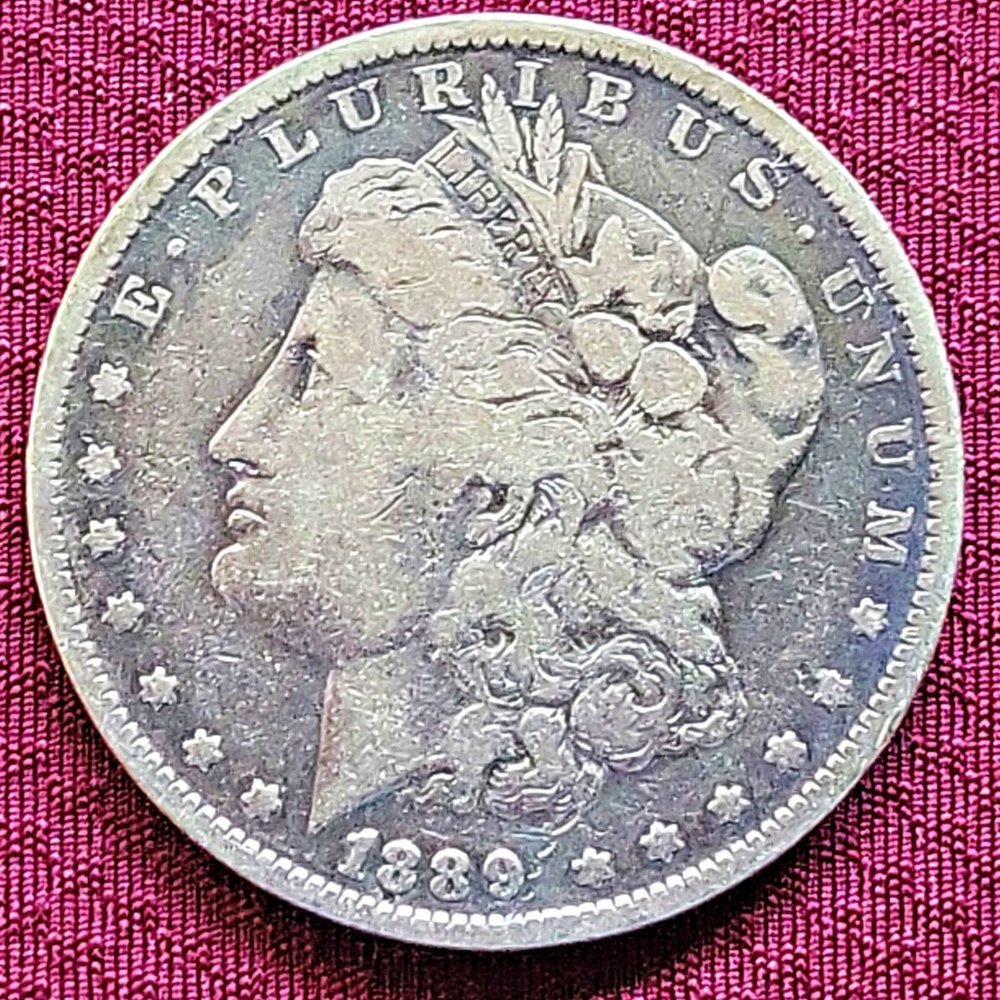 1889 O Morgan Silver Dollar Coin #4